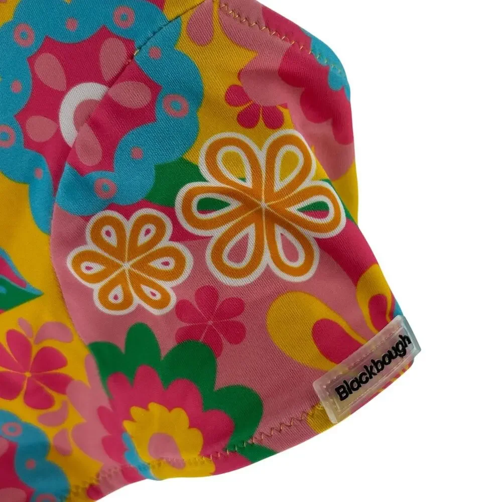 Blackbough Swim Multicolor Floral Groovy Garden Kenzie Bikini Top